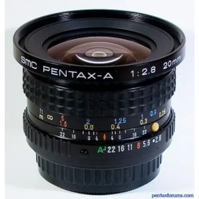 SMC Pentax-A 20mm F2.8